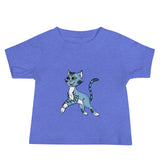Baby Jersey Short Sleeve Tee, Baby T-Shirt, Shadow Cat, Waldo Beyond the Walls, Size: 6-12m, 12-18m, 18 - 24m - Waldo Fashion