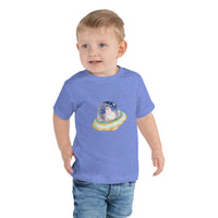 Toddler Short Sleeve Tee, kids t-shirt, kids t-shirts, toddler t-shirt, UFO, front, Waldo Beyond the Walls, toddler t-shirt, Sizes: 2T 3T 4T 5T - Waldo Fashion