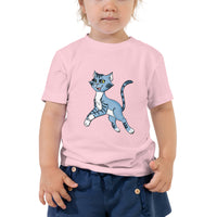 Toddler Short Sleeve Tee, t-shirt, toddler t-shirt, Shadow Cat front, Waldo Beyond the Walls, Size: 2T, 3T, 4T, 5T - Waldo Fashion