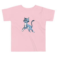 Toddler Short Sleeve Tee, t-shirt, toddler t-shirt, Shadow Cat front, Waldo Beyond the Walls, Size: 2T, 3T, 4T, 5T - Waldo Fashion