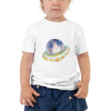Toddler Short Sleeve Tee, kids t-shirt, kids t-shirts, toddler t-shirt, UFO, front, Waldo Beyond the Walls, toddler t-shirt, Sizes: 2T 3T 4T 5T - Waldo Fashion