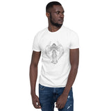 Short-Sleeve Unisex T-Shirt, Angel T-Shirt 2, SM, M, L, XL, 2XL, 3XL - Waldo Fashion