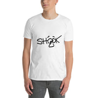 Short-Sleeve Unisex T-Shirt, Unisex T-Shirts, SHOOK, men's t-shirt, men's t-shirts, women's t-shirt, women's t-shirt, SHOOK t-shirt, S, M, L, XL,2 XL, 3XL - Waldo Fashion