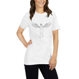 Short-Sleeve Unisex T-Shirt, Angel T-Shirt, #4, S, M, L, XL, 2XL, 3XL - Waldo Fashion