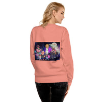 Unisex Premium Sweatshirt, Men's sweatshirt, Women's sweatshirt, UFO front, Team back, Beyond the Walls, Size: S M L XL 2XL 3XL - Waldo Fashion