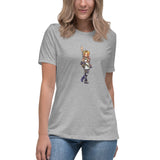 Women's Relaxed T-Shirt, Women's T-Shirts, Ava, Beyond the Walls, Ava Space Ninja Warrior - Waldo Fashion