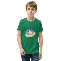 Youth Short Sleeve T-Shirt, Kids T-Shirt's, Kids T-Shirt, UFO, Beyond The Walls, Sizes: S M L - Waldo Fashion